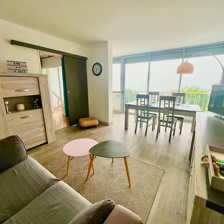 Apartment L'horizon, Vue Mer, Avec Wifi & Place De Parking - Foncillon